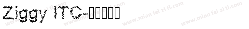 Ziggy ITC字体转换
